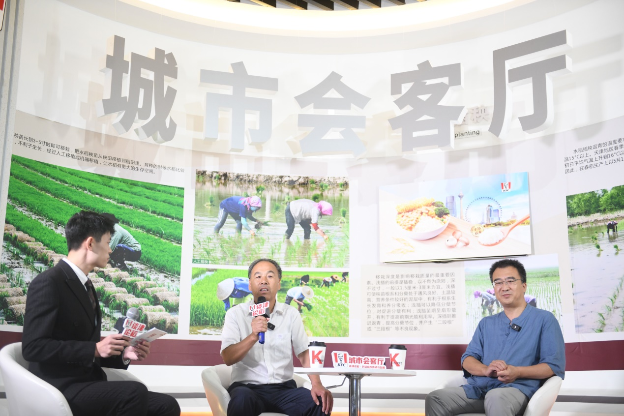 天津特色農(nóng)產(chǎn)品小站稻登上肯德基餐桌(圖4)